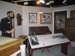 A display at the Visitor's Center at the Ballard Locks