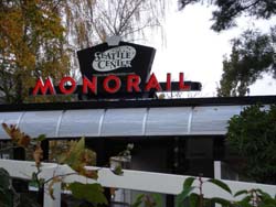 Picture of the Seattle Center Monorail station