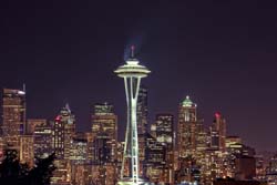 View of the Space Needle from Kerry Park